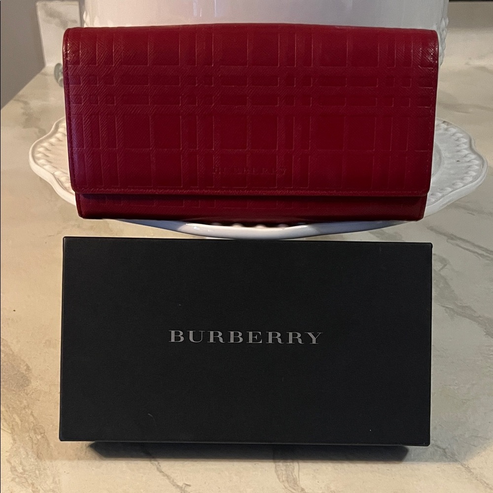 Burberry Red Women's Wallet